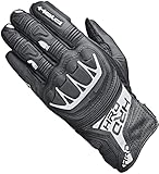 Held Motorradhandschuhe lang Motorrad Handschuh Kakuda Handschuh schwarz/weiß 9, Herren, Sportler, Ganzjährig, Leder