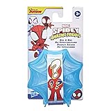 Hasbro Marvel Spidey and His Amazing Friends Webs Up Mini, Sammlerstück 6,3 cm große Actionfigur in Netzkoffer-Zubehör, Kinder ab 3 Jahren