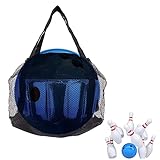 AMIJOUX Bowlingballtasche Für Einen Einzelnen Ball, Bowlingball-Tasche Für Männer Und Frauen, Einzelne Bowlingball-Tasche