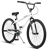 AVASTA 24 26 Zoll BMX Race Fahrrad für Kinder Anfänger und Fortgeschrittene mit 2 Pegs，Freestyle Trick Cycling und Professional Riding