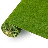 Evemodel 100 * 41 cm Grasmatte- Landschaftsbau Farblich Sortiert Wiesen Matte, Modelleisenbahnrasen Rasenmatte Grasmatte Gras Minigarten Bonsai Dekor