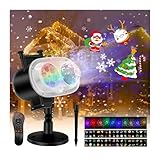 Tragbare Weihnachtsprojektorlichter, Weihnachten Halloween or Lichter Outdoor 3D Welle & 16 Muster Wasserdicht or for Indoor Halloween Urlaub Hd-Bild Und Einfache Installation ( Color : Ripple , Size