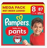 Pampers Baby-Dry Pants Hose Größe 8-87 Windelhose