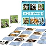 Ravensburger Memory® Tierkinder - 20879 - der Spieleklassiker für Tier-Fans, Merkspiel für 2-8 Spieler ab 3 Jahren