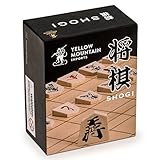 Yellow Mountain Imports Japanisches Shogi-Schachspiel aus...