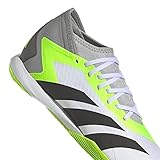 adidas Unisex Predator Accuracy.3 Boots Fußballschuhe (Indoor), FTWR White/core Black/Lucid Lemon, 43 1/3 EU