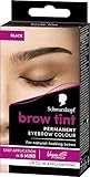 Schwarzkopf Brow Tint Black 3 Uds Es