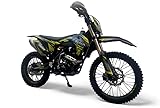 Alfarad T7 21/18 Dirt Bike Dirtbike CrossBike Enduro DirtBike pocket 250ccm Pitbike PocketBike Motocross Motorrad Motorbike Motorsport Pocket Vollcross Crossbike OVP Gelb