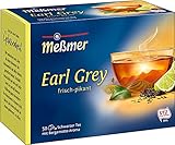 Meßmer Earl Grey | 50 Teebeutel | Vegan | Glutenfrei | Laktosefrei