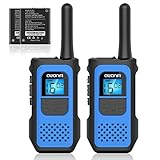 AWANFI Walkie Talkie Aufladbar mit 1200mAh Li-ion Akku, Walkie Talkie Erwachsene Kinder, Funkgeräte Set 16 Kanäle VOX, Walky Talky mit Tpye-C Ladekabel, Walki Talki für Geschenk Wandern Camping