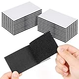 WINKIO 20 Stück 50 mm × 100 mm(2 Meter) Klettband Selbstklebend Extra Stark, Doppelseitig Klettverschluss Selbstklebend, Breit Selbstklebendes Klebepad für Befestigung Organisation Aufbewahrung