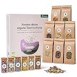 Tee Selber Mischen Set Geschenk mit 14 aufregenden Tee-Sorten - BIO Tee Geschenkset Weihnachten zum DIY Teemischung Selber Machen