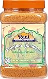 Rani Punjabi Shakkar (Jaggery) Indischer Unraffinierter Roher Rohrzucker 17.5oz (1.1lbs) 500g PET-Glas ~ Keine Farbe Hinzugefügt | Glutenfreundlich | Vegan | GVO-FREI | Kein Salz Oder Füllstoffe