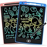 2 Stück LCD Schreibtafel Zeichenbrett Bildschirm 8,5 Zoll Maltafel Doodle Pad Lernen Lernspielzeug-Geschenk für Kinder 3,4,5,6Jahre altes Junge und Mädchen