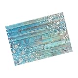 KICHOUSE 1 Stück Tuch für die Weihnachtsfotografie winterdeko Snowflakes Decoration Winterliche Fotoaccessoires Fotografie-Hintergrundstoff Fotohintergrund für den Winter