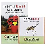 nemabest® Kombipack gegen Trauermücken 3 Mio. SF Nematoden (30 Pflanzen) + 10 Gelb-Sticker