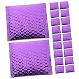 HOMSFOU 20Stücke Praktische Versandtaschen mit Selbstklebendem Verschluss Multifunktionale Beutel für Kleine Gegenstände Farbenfrohes Design für Kosmetik und Kleidung