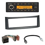 Continental TR7412UB-OR - Autoradio mit BT, RDS, USB MP3...