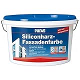 Pufas Siliconharzfassadenfarbe 5,000 L