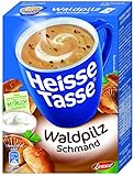 Heisse Tasse Waldpilz Schmand Faltschachtel á 3 Beutel á 0,15 l, 12er Pack (12 x 450 ml)