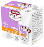 animonda Integra Protect Diabetes Katze, Diät Katzenfutter im Beutel, Nassfutter bei Diabetes mellitus, mit Pute, 8 x 85 g