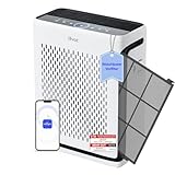 LEVOIT | HEPA Luftreiniger | Air Purifier mit Lichtsensor und waschbarem Vorfilter | Leise | CADR 243 m³/h, Wohnung bis 52 m² | entfernt 99,97 % von Staub, Pollen, Tierhaaren & Gerüchen | Tiermodus