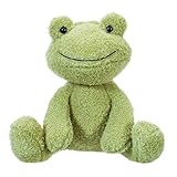 Apricot Lamm-Kuscheltier Frosch 23 cm-Spielzeug, Plüsch, Samt, weich, kuschelig, perfekt für Kinder Grüner Frosch, 8,5 Zoll