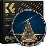 K&F Concept Nano-X Serie Gold Streak Anamorpher Effekt Filter 67mm Gold Streifenfilter Anamorphic Light Flare Effect Filter