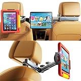 LISEN für iPad Tablet Halterung Auto Mitte, Universal Handyhalterung Auto Organizer Zubehör Innenraum Ausziehbare KFZ für Tablethalterungen Auto Reise Zubehör für iPad Air/Samsung/und 4,7-11 Zoll