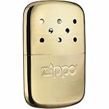 Zippo Handwärmer 12 Std. Gold NEU in Box nachfüllbar Metall