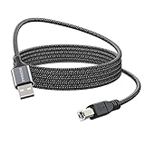 MOSWAG USB-Druckerkabel 2m USB Druckerkabel Langlebiges High...