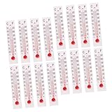 YOSADIER 25 Stück Teiliges Miniatur Thermometer Kleine Temperaturanzeigen Detailreiche Miniaturmodelle für Bastelarbeiten Puppenhaus Dekoration Handliche Miniatur Messgeräte für Kreative