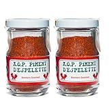 Boomers Gourmet - Piment d' Espelette AOP original Darguy Chili, Chilipulver - 2 Stück - 100 g