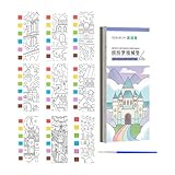 Aquarellfarben-Pads für Erwachsene, Aquarellpapier-Pad | Aquarell-Malset mit Pinseln und Farben, Skizzenbuch für Aquarellmalerei, Zeichenpapier
