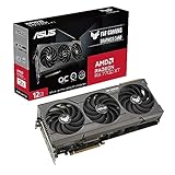 ASUS TUF Gaming Radeon RX 7700 XT OC Edition 12GB GDDR6 Gaming Grafikkarte (AMD Radeon RX7700XT, PCIe 4.0, 1x HDMI 2.1, 3X DisplayPort 2.1, TUF-RX7700XT-O12G-GAMING)