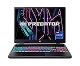 Acer Predator Helios Neo 16 (PHN16-71-96AB) Gaming Laptop | 16 Inch WQXGA 165Hz Display | Intel Core i9 13900HX | 16 GB RAM | 1 TB SSD | NVIDIA GeForce RTX 4070 | Windows 11 | QWERTZ Keyboard | Black