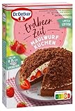 Dr. Oetker Erdbeer-Zeit Maulwurf-Kuchen Backmischung, 5er Pack (5 x 345g)