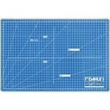 Dahle Schneidematte A3 (30 x 45 cm, selbstheilend, beidseitig nutzbar, mit Raster) blau