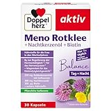 Doppelherz Meno Rotklee + Nachtkerzenöl + Biotin -...