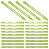 Cabilock 50 Stück Pack Haarwickler Dauerwellenstäbe aus Langlebigem Schonend für Haare Kalt und Warm Verwendbar Leichte DIY Lockenwickler für Zuhause und Salon Zufällige Zufällige Farbe