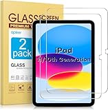 apiker für iPad 11/10. Generation für Panzerglas, kompatibel mit 2025 iPad 11 Zoll (A16)/10. Generation Schutzfolie, Anti- Kratzer, Bläschenfrei, 2 Stück
