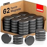 GAUDER Magnete für Magnettafel | 62x Starke Magnete für...