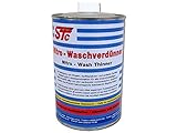 STC Nitro Waschverdünnung 1 L Flasche Reiniger Nitro Wasch Verdünnung Universalverdünner
