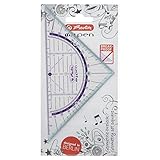 Herlitz Geometriedreieck, my pen, 16 cm, farblich sortiert