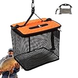 Fischnetz, Fangnetz, Faltnetz, Köderkäfig für, bezogene Docks,