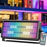 150W LED RGBW Wallwasher 450 LEDs Bar Strahler Strobe Lichteffekte Partylicht Bühnenlicht mit Fernbedienung für Bühne Bar Hochzeit Outdoor Festival