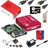 Marstudy Raspberry Pi 4 Model B Starter Kit – 64 GB Auflage, Raspberry Pi 4B (8GB RAM) / Raspberry Pi OS vorinstalliert