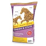JOSERA Fohlen & Stute (1 x 20 kg) | Premium Pferdefutter | Zuchtmüsli | gehaltvolle Stutenmilch | optimale Fohlenentwicklung | Fohlenfutter| 1er Pack