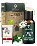 Heldengrün® BIO Lorbeeröl [100% NATURREIN] Zertifiziertes...