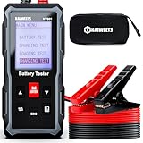 KAIWEETS Batterietester KfZ 12V 24V, 100-2000CCA Autobatterietester Lasttester, KVB01 Batterie Tester Auto mit Batteriestatusprüfung Anlasstest Ladetest, Battery Analysator für LKW Schiff SUV Boot